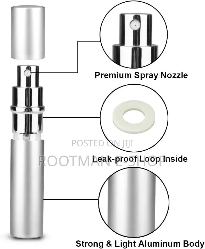 Perfume Atomizer 5ml Refillable Perfume Bottling Travel