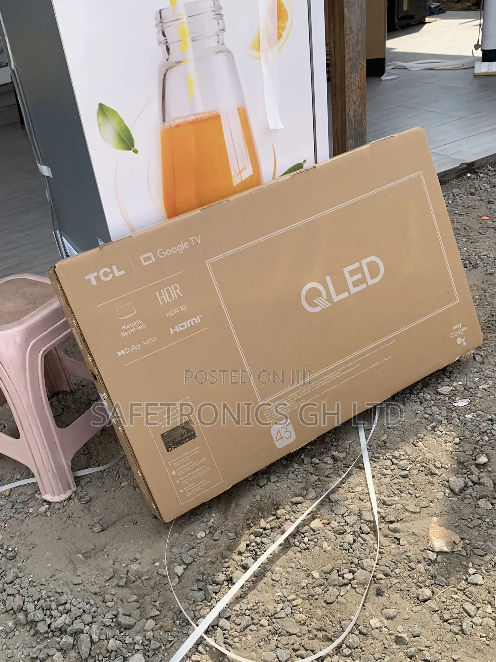 Shop Quality Android Frameless TCL 43 Inch Smart Satellite Qled 43s5k