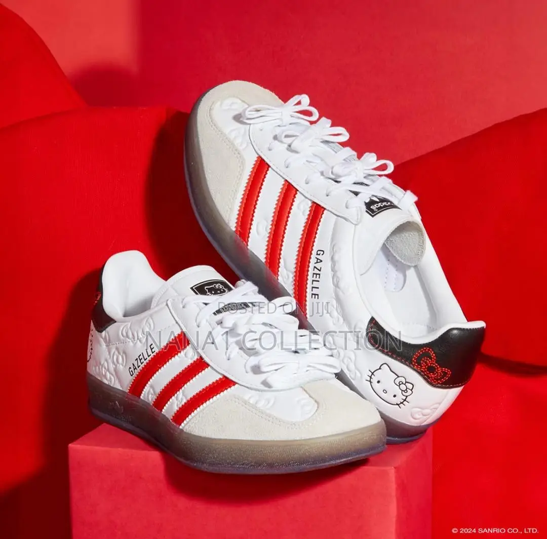 Adidas X Hello Kitty Gazelle Sneakers