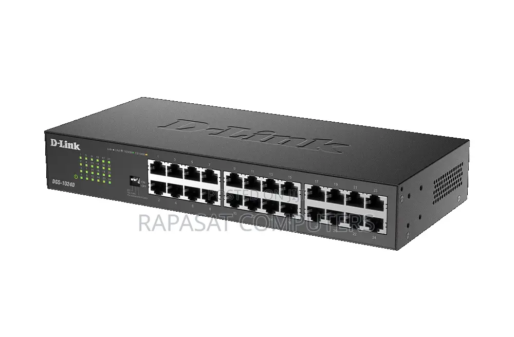 Dlink 24-Port DGS-1024d Gigabit Unmanaged Desktop Switch