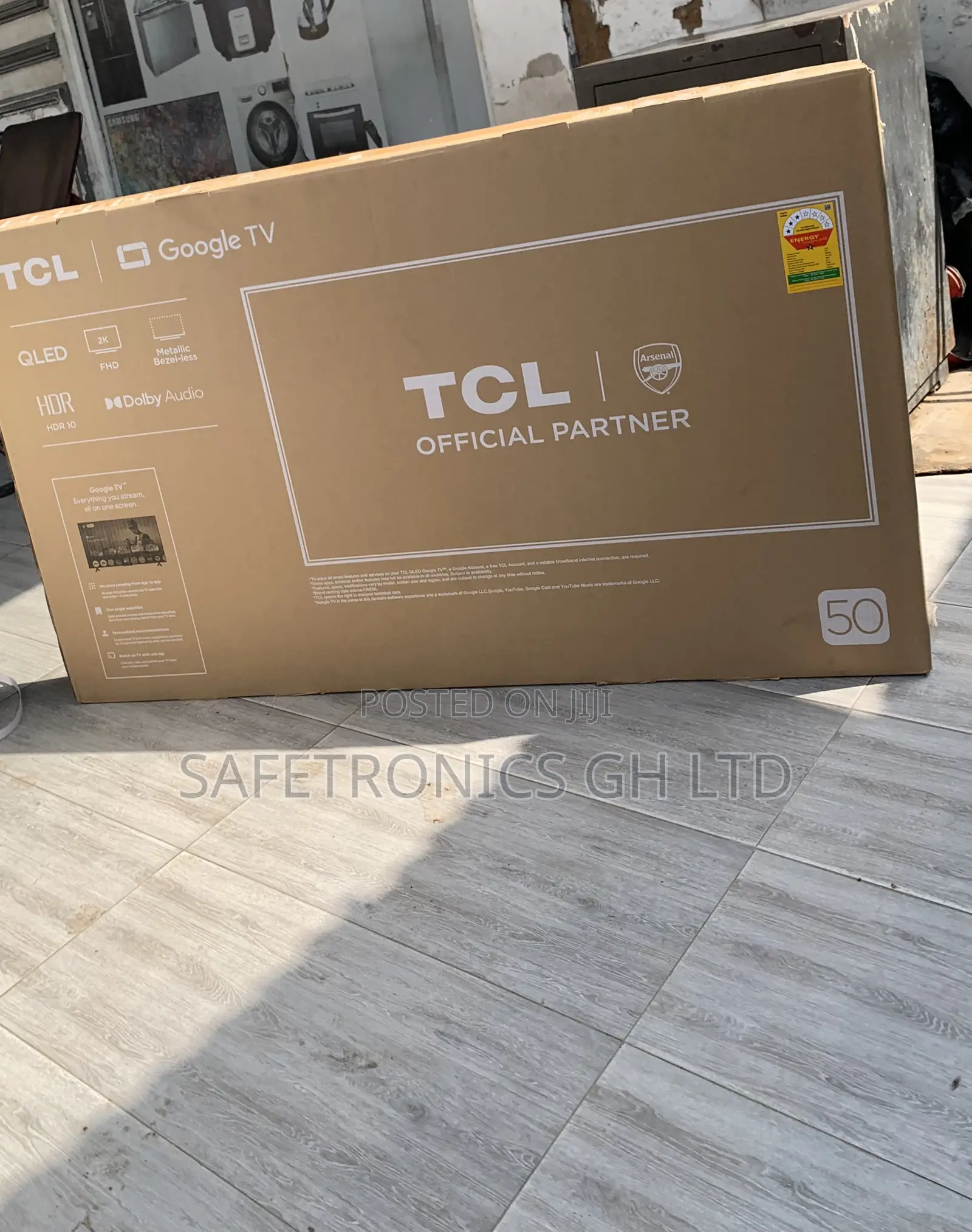 Kindly Buy Qled Smart Satellite 50 Inch Android 50s5k Tv
