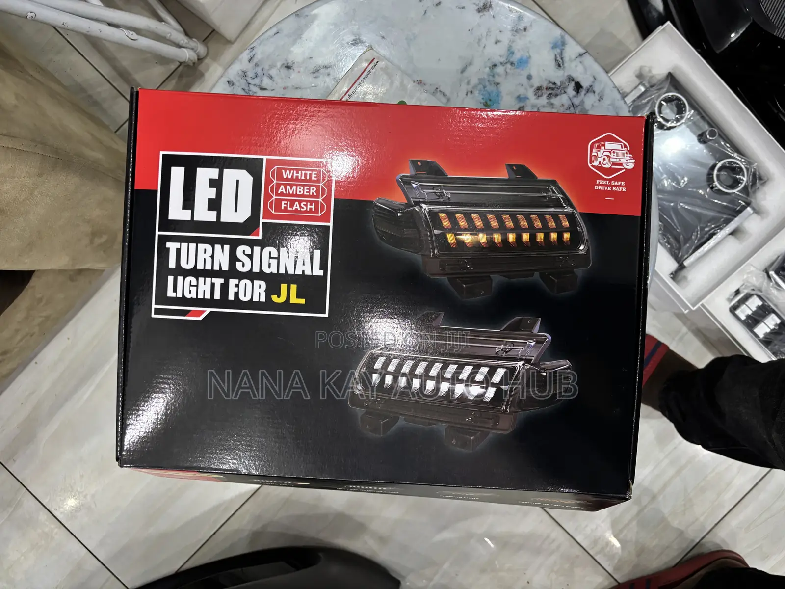 Jeep Wrangler Jl Fender Light Kit Smoked 2018-2024