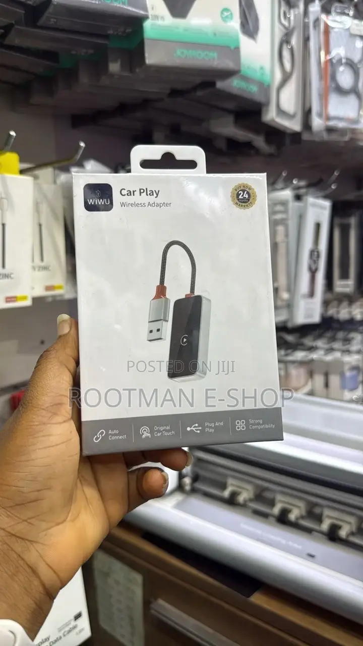 Wiwu 2-in-1 Car Play Cp001 in-Car Data Transmitter