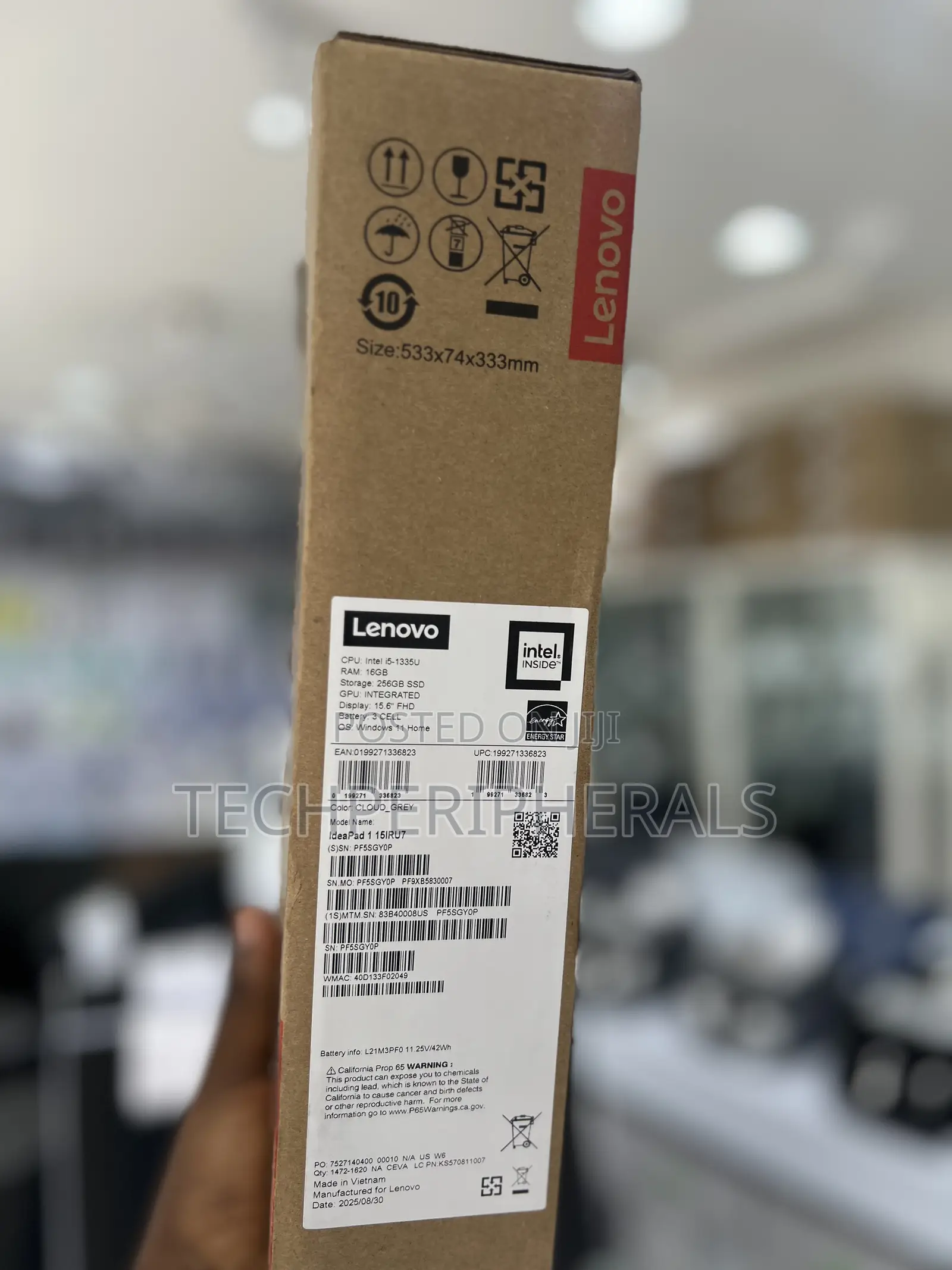 New Laptop Lenovo IdeaPad 1 16GB Intel Core i5 SSD 256GB