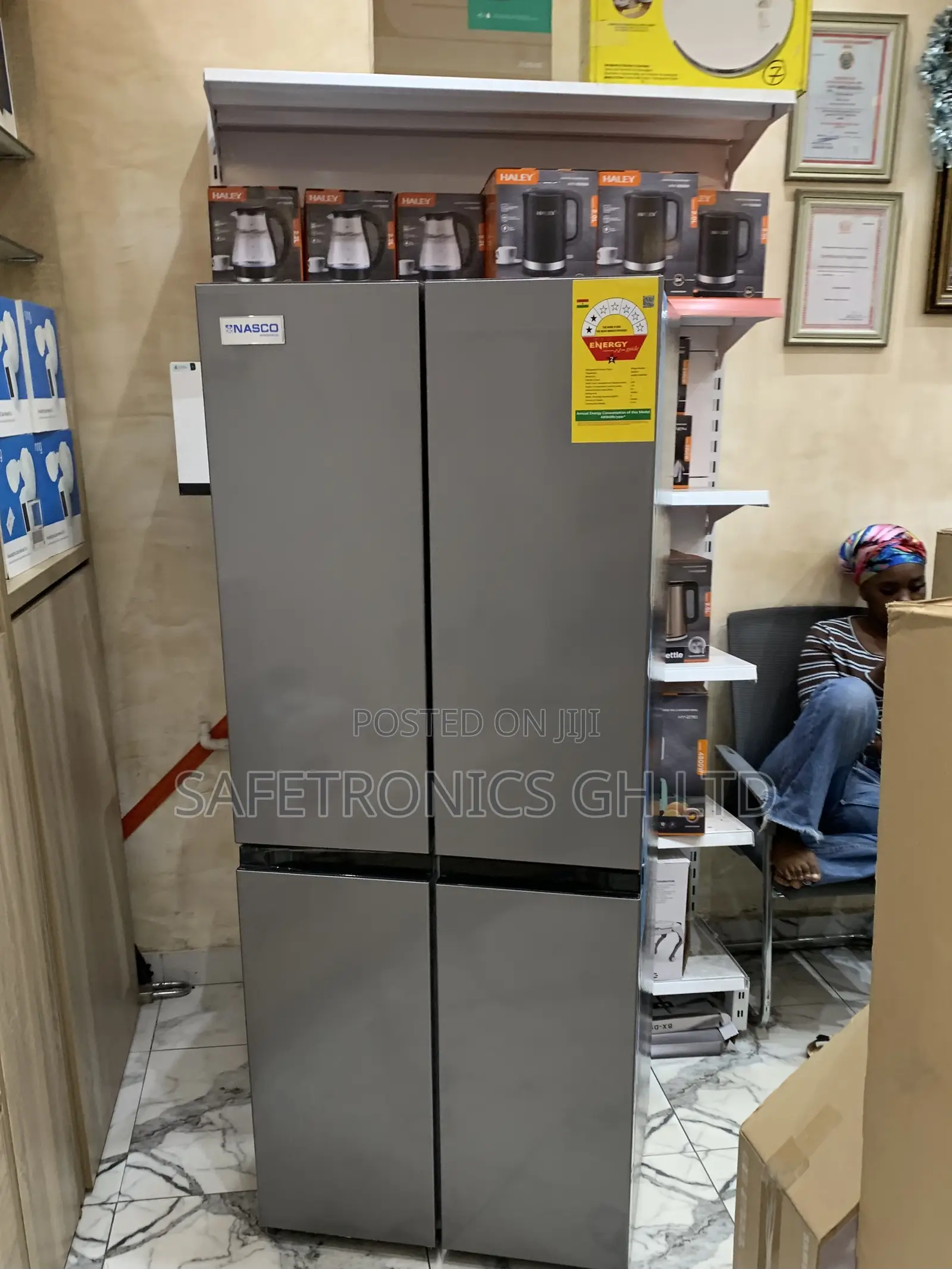 Kindly Check Out Side by Side Nasco Nasf-400fdr1 4 Doors Nasco Fridge