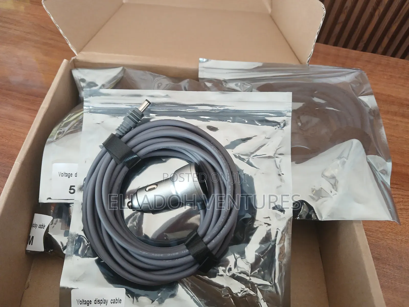 5m Starlink Mini Cigarette Car Charger and Cable