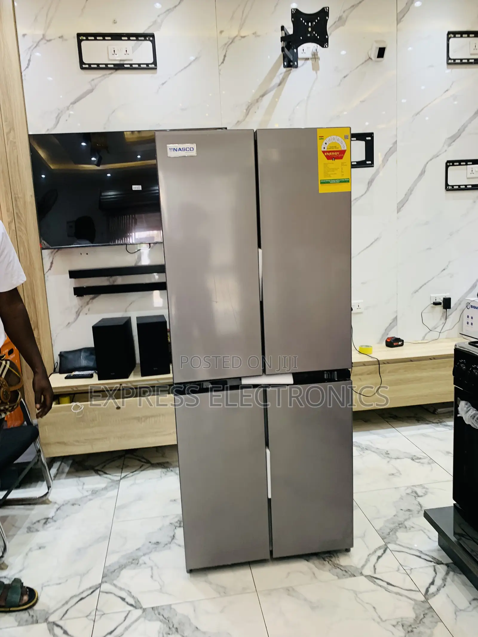 Highly Recommended Four Doors 360l Nasf-400dr1 Nasco Fridge