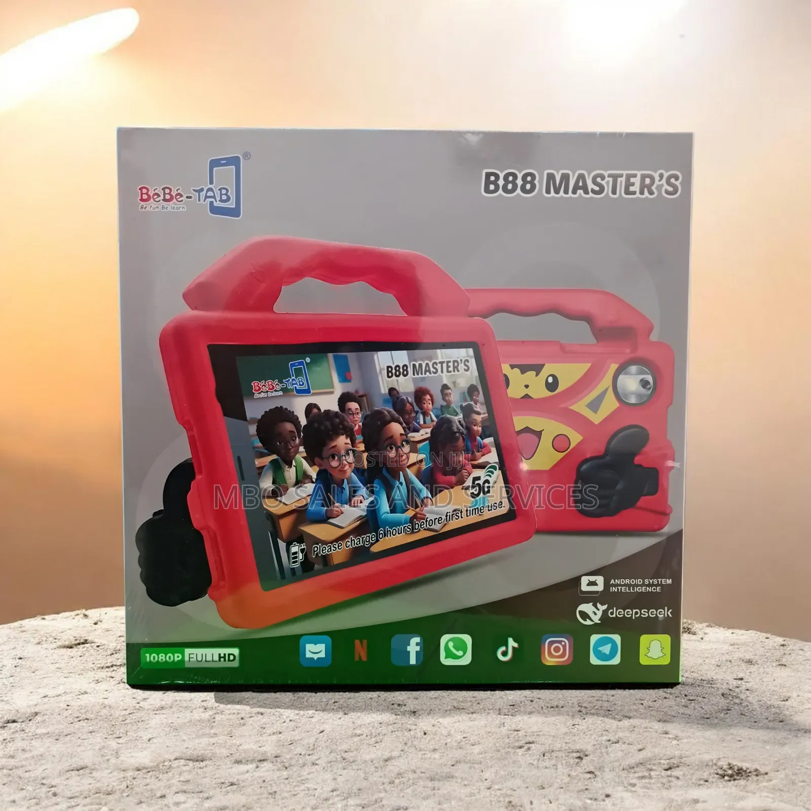 New Bebe B88 Master 256 GB Red