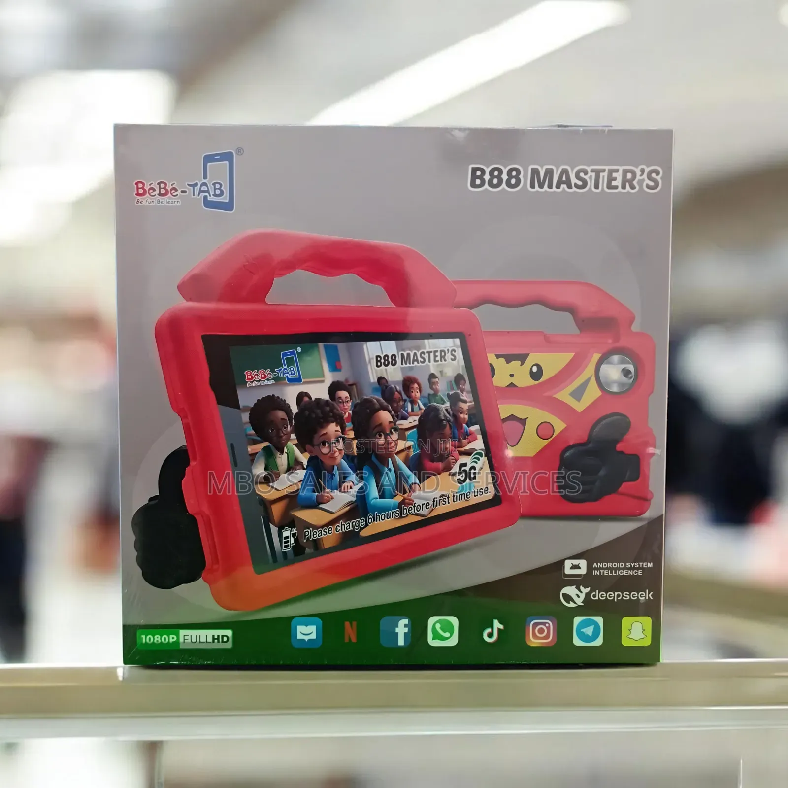 New Bebe B88 Master 256 GB Red