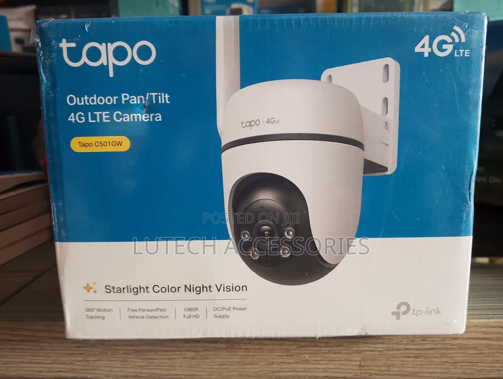 Tapo Outdoor Pan/Tin 4g Lte Camera (Tapo C501gw)