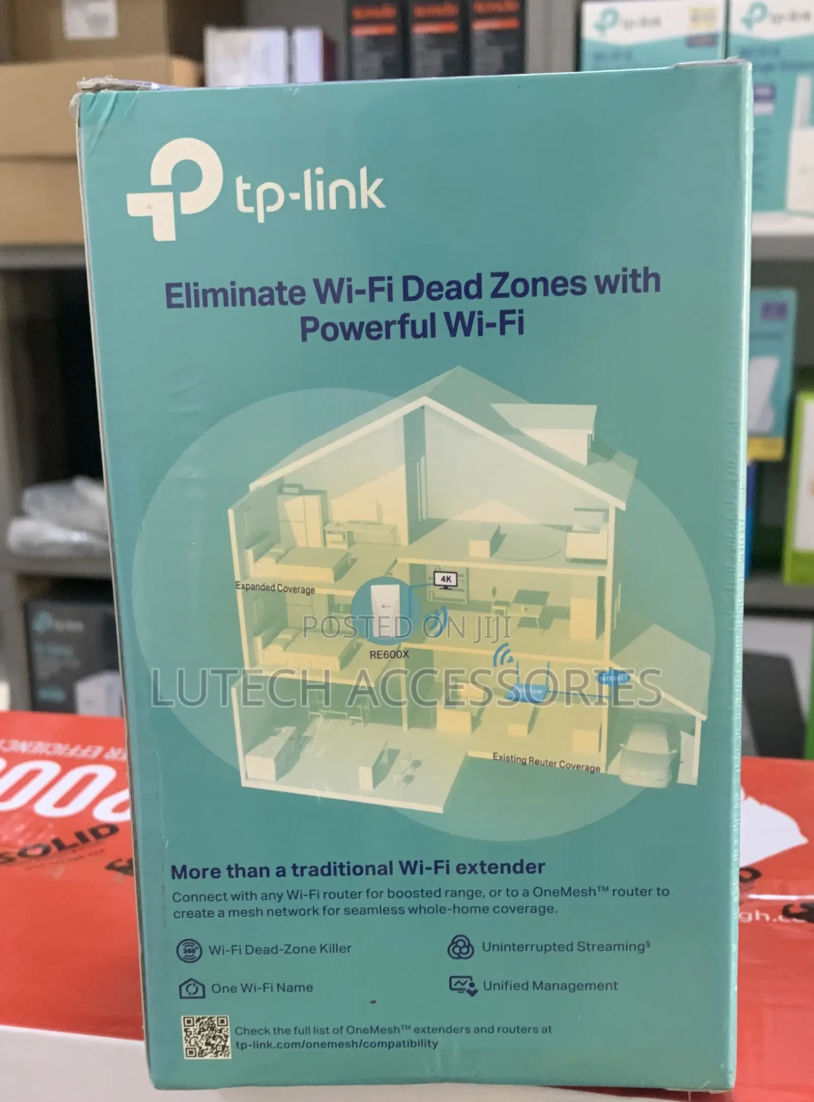 Tp Link Wi-Fi 6 Range Extender Ax1800dual Band Re600x