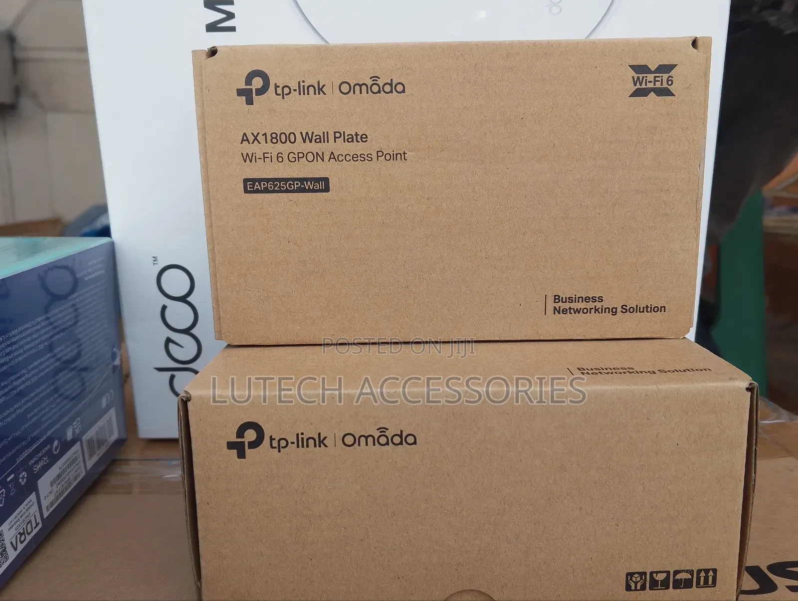 Tplink Omada Ax1800 Wallplate Wi-Fi6 Gpon Access Point (Eap625gp-Wall)