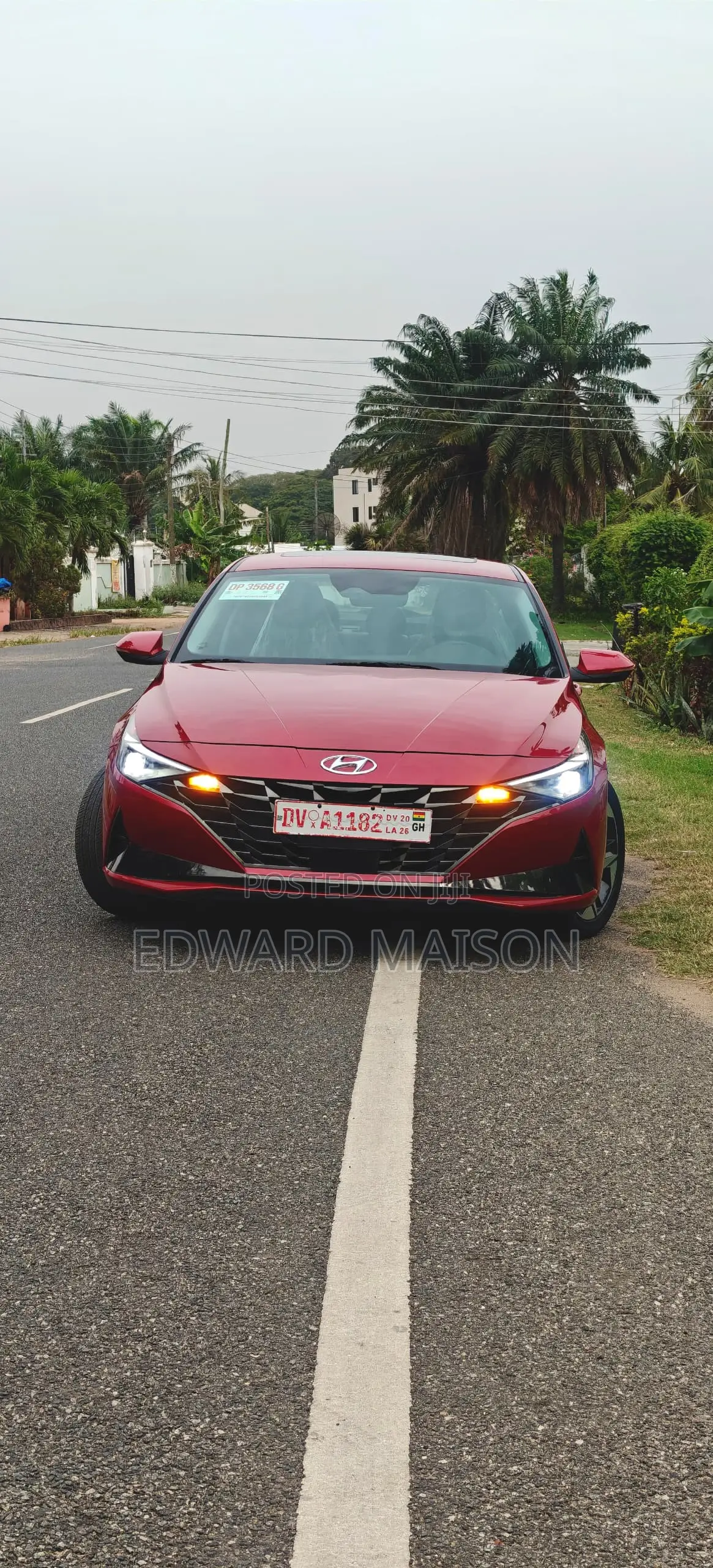Hyundai Elantra Limited 2023 Red