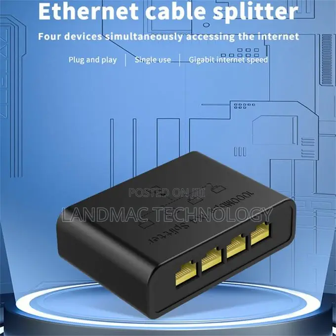 5-Port Gigabit Network Switch, Ethernet Rj45 Network Ports,