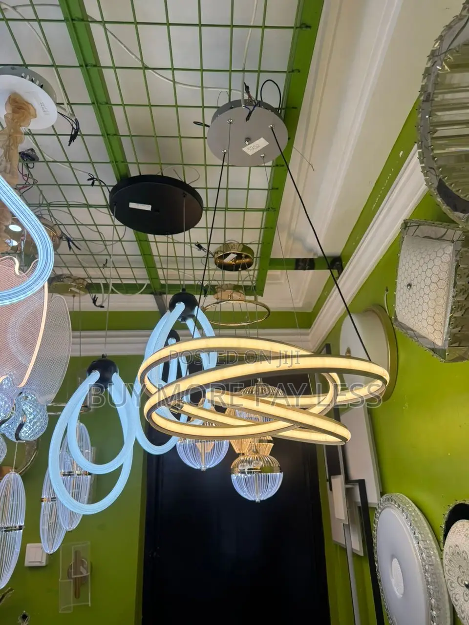 Modern 3-Ring Led Pendant Light Chandelier