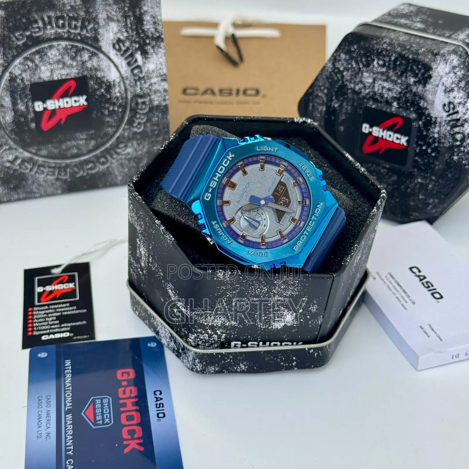G-Shock Prism Dial Edition – Rugged Style Chronograph Watch