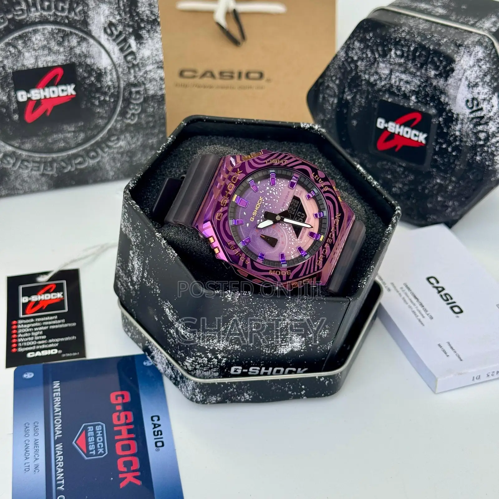 G-Shock Prism Dial Edition – Rugged Style Chronograph Watch