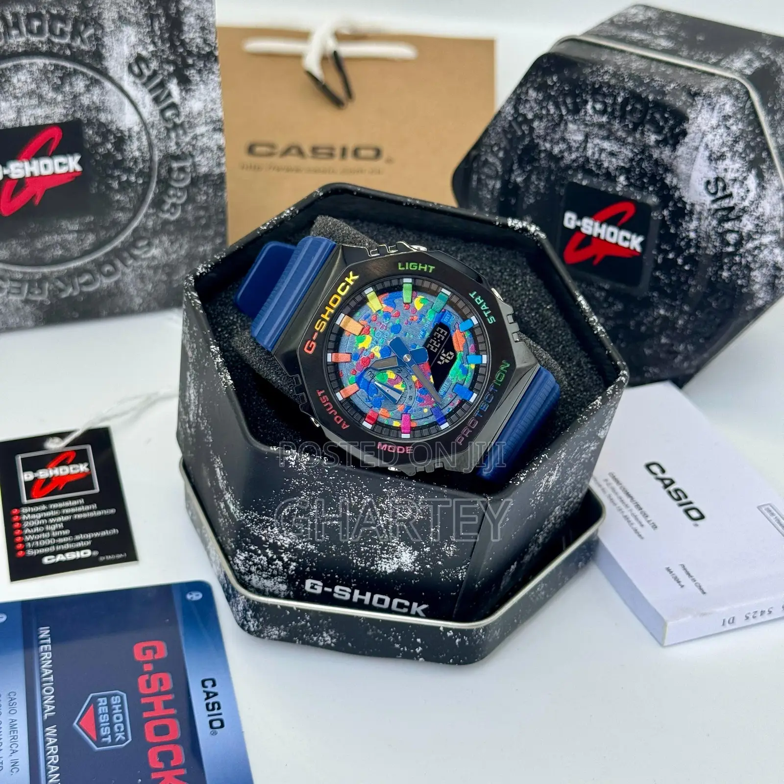 G-Shock Prism Dial Edition – Rugged Style Chronograph Watch
