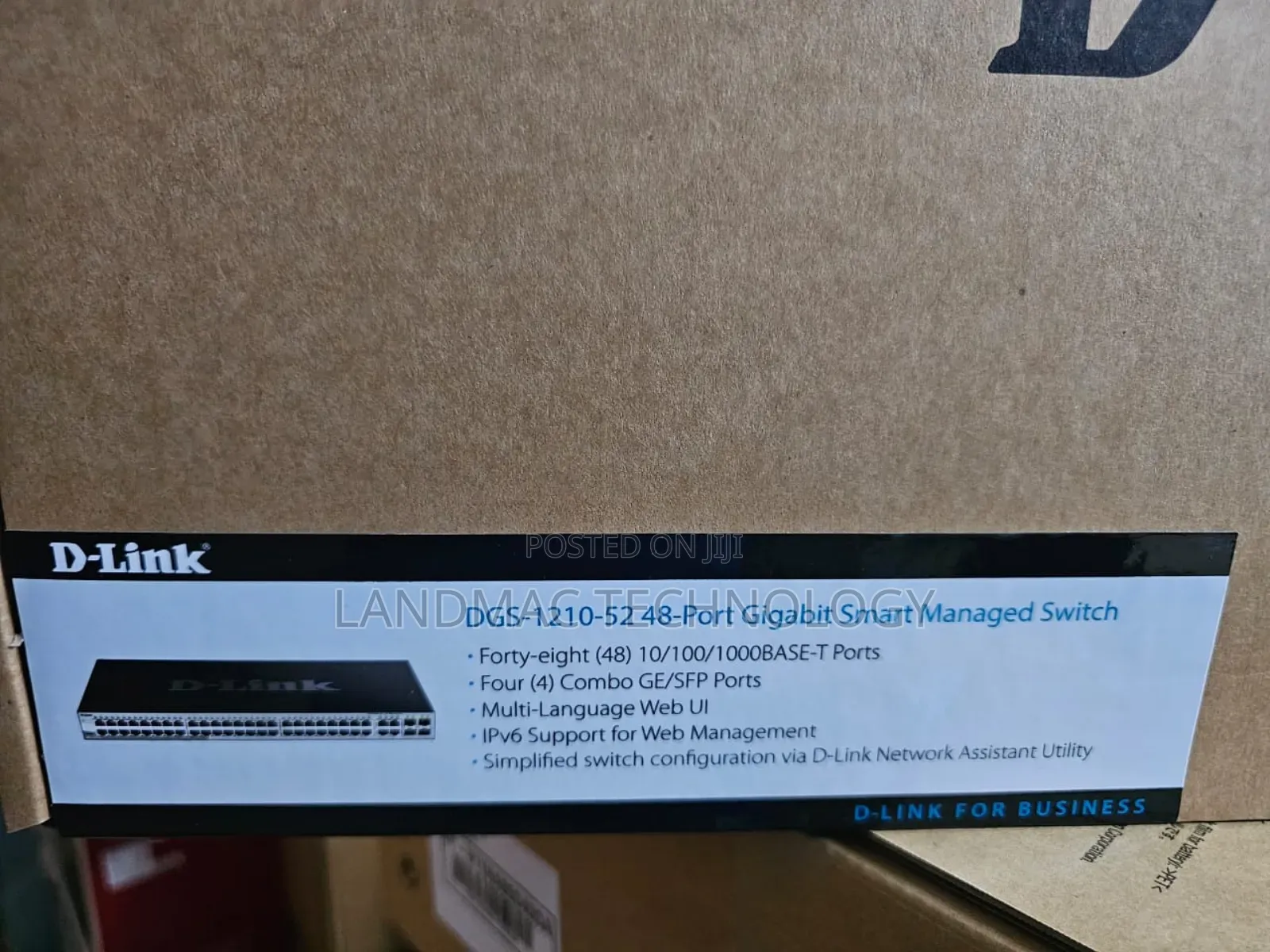 D-link (Dgs-1210-52) 48 Port Gigabit Smart Managed Switch