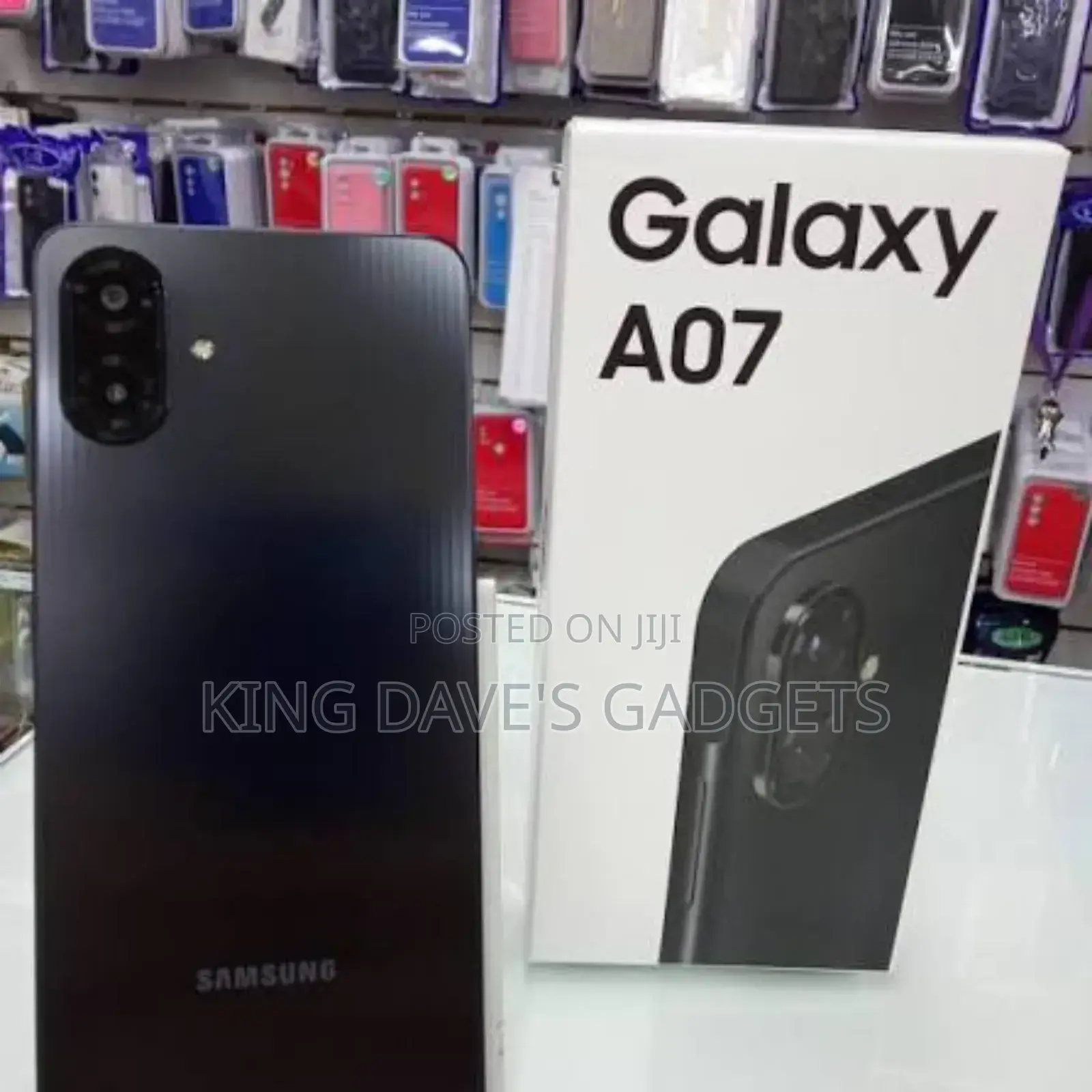 New Samsung Galaxy A07 4G 128 GB Black