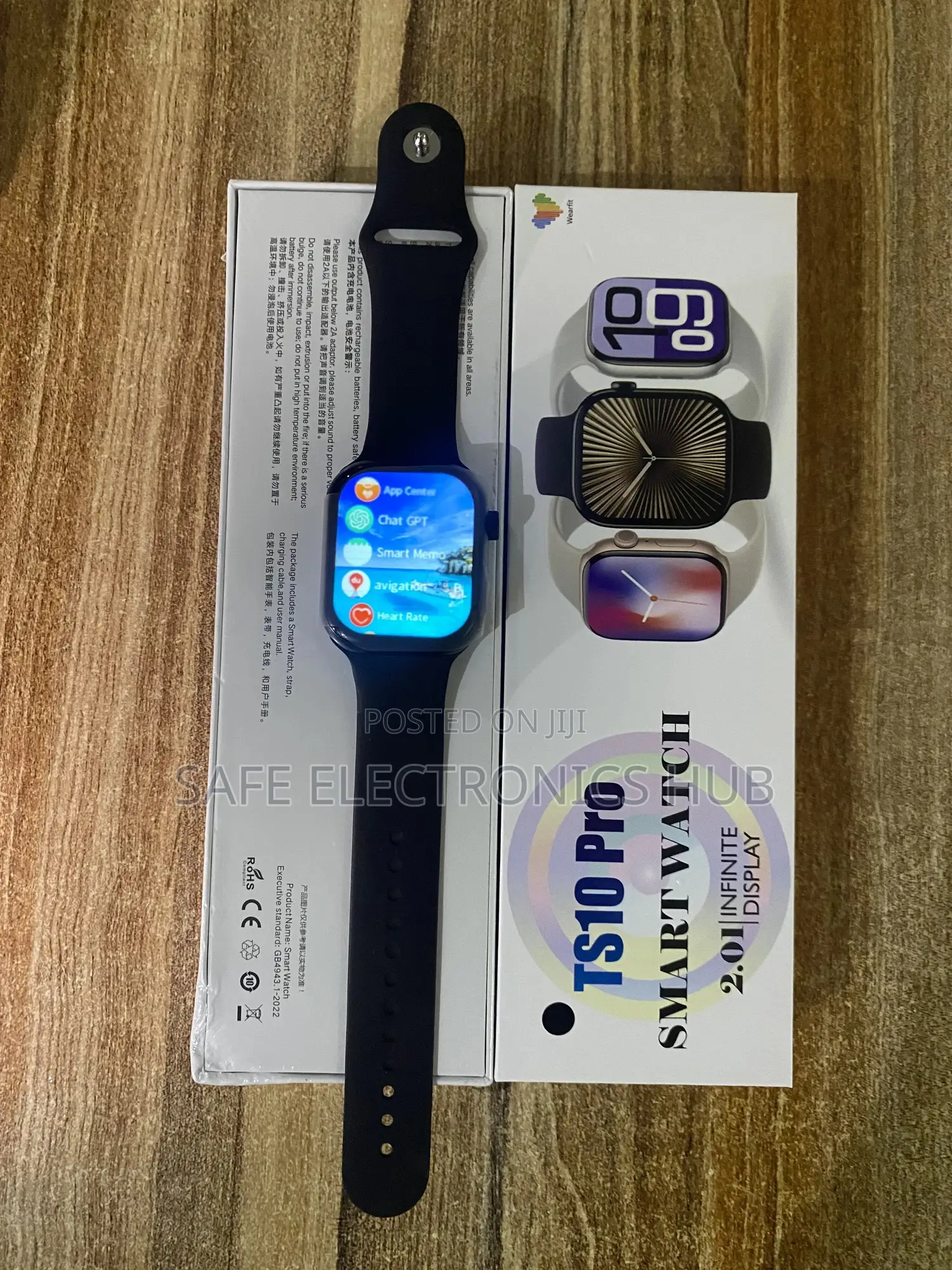 Ts10 Pro Smart Watch With Chatgpt+ Split Screen + Smart Island Display