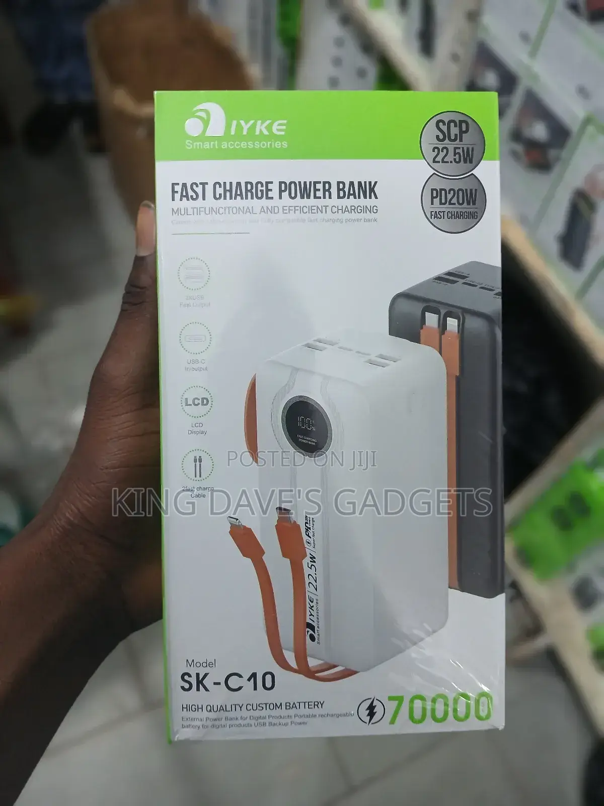 Iyke Fast Charge 70000mah Power Bank