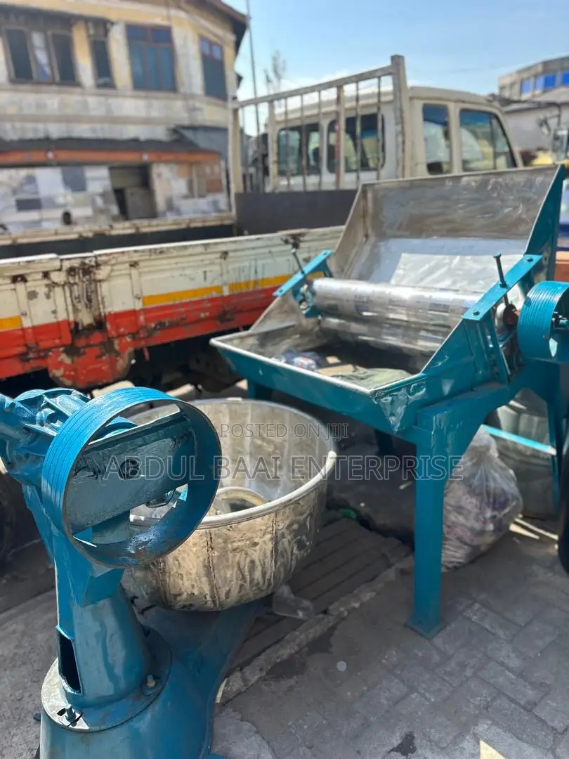 Bread Mixer and Roller With All Accessories Complete.