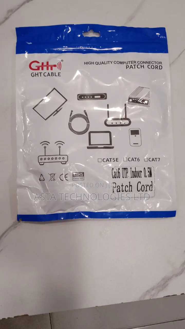 Patch Cord Cat6 0.5mtr