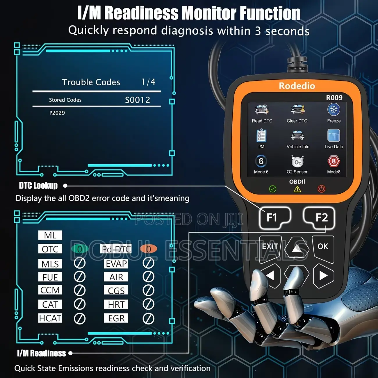 Rodedio R009 Vehicle Diagnostic Device