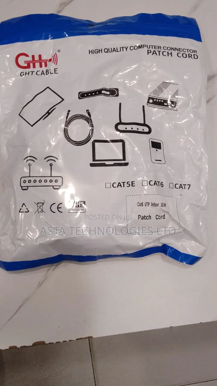 Patch Cord Cat6 Cable 10mtr
