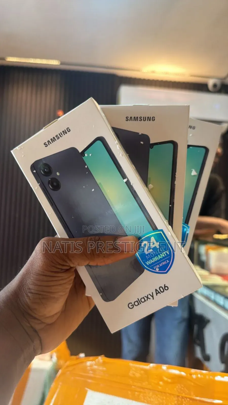 New Samsung Galaxy A06 128 GB Black