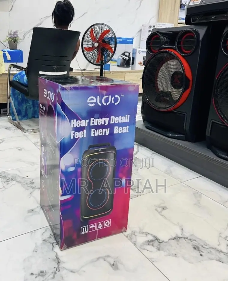 Choose Original Eldo Pb1-100 Double 6,5" Rechargeable Speaker.