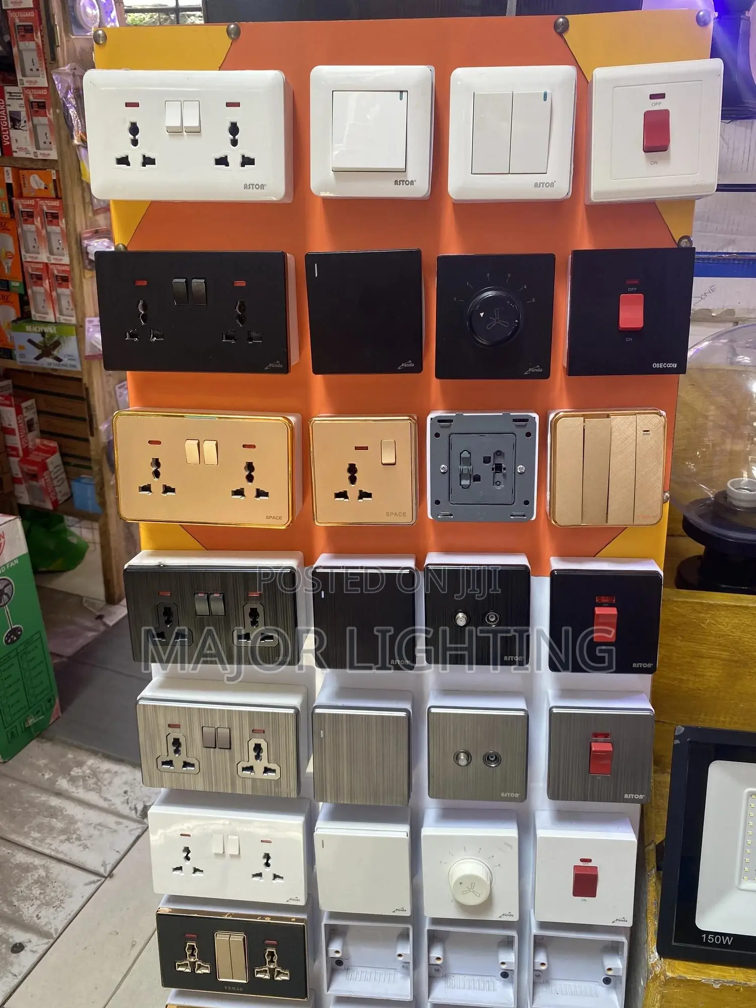 Socket and Switches