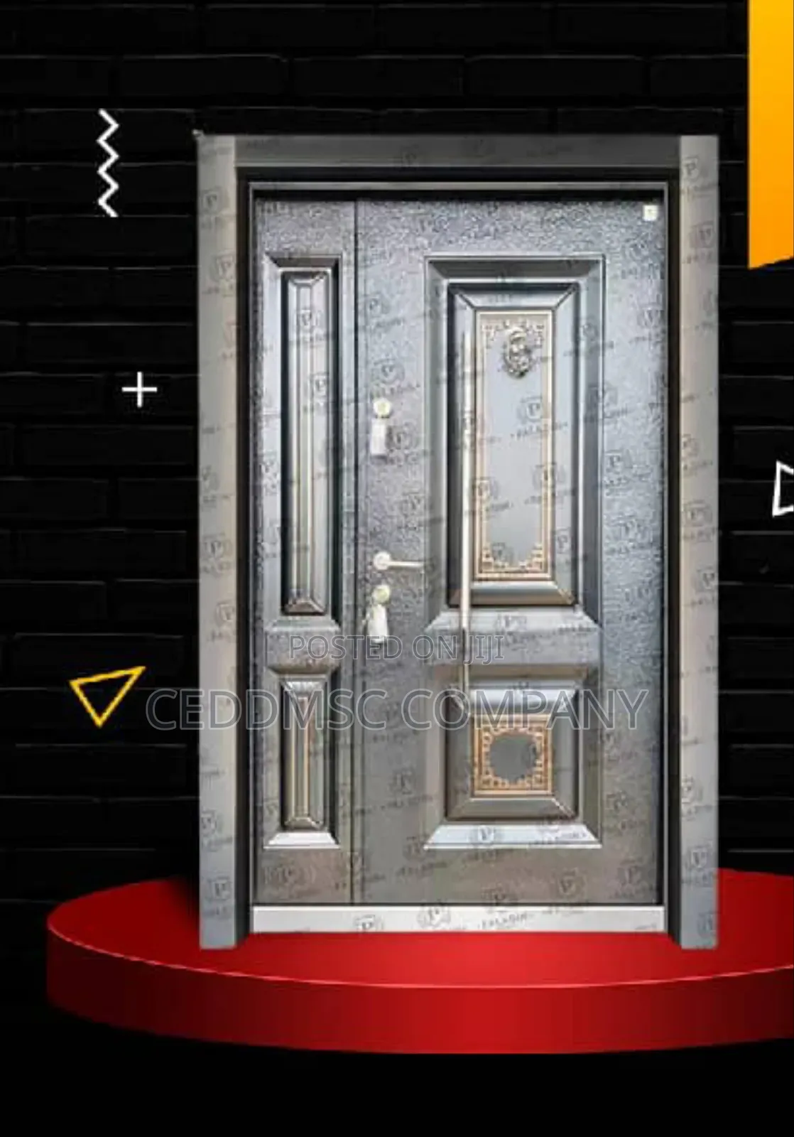 Original One And Half Antirust Security Door