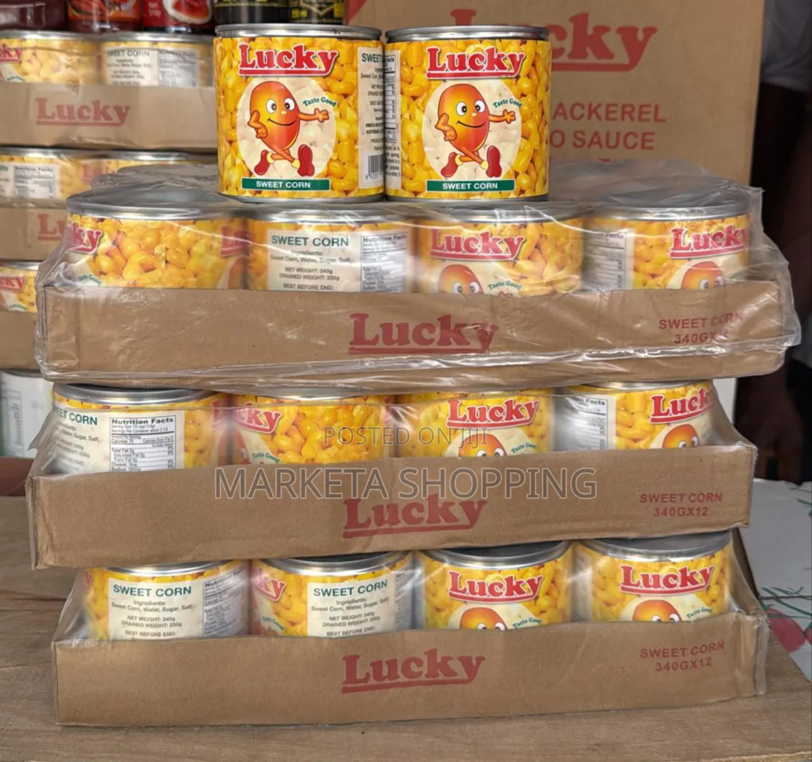 Lucky Sweet Corn 340gx12