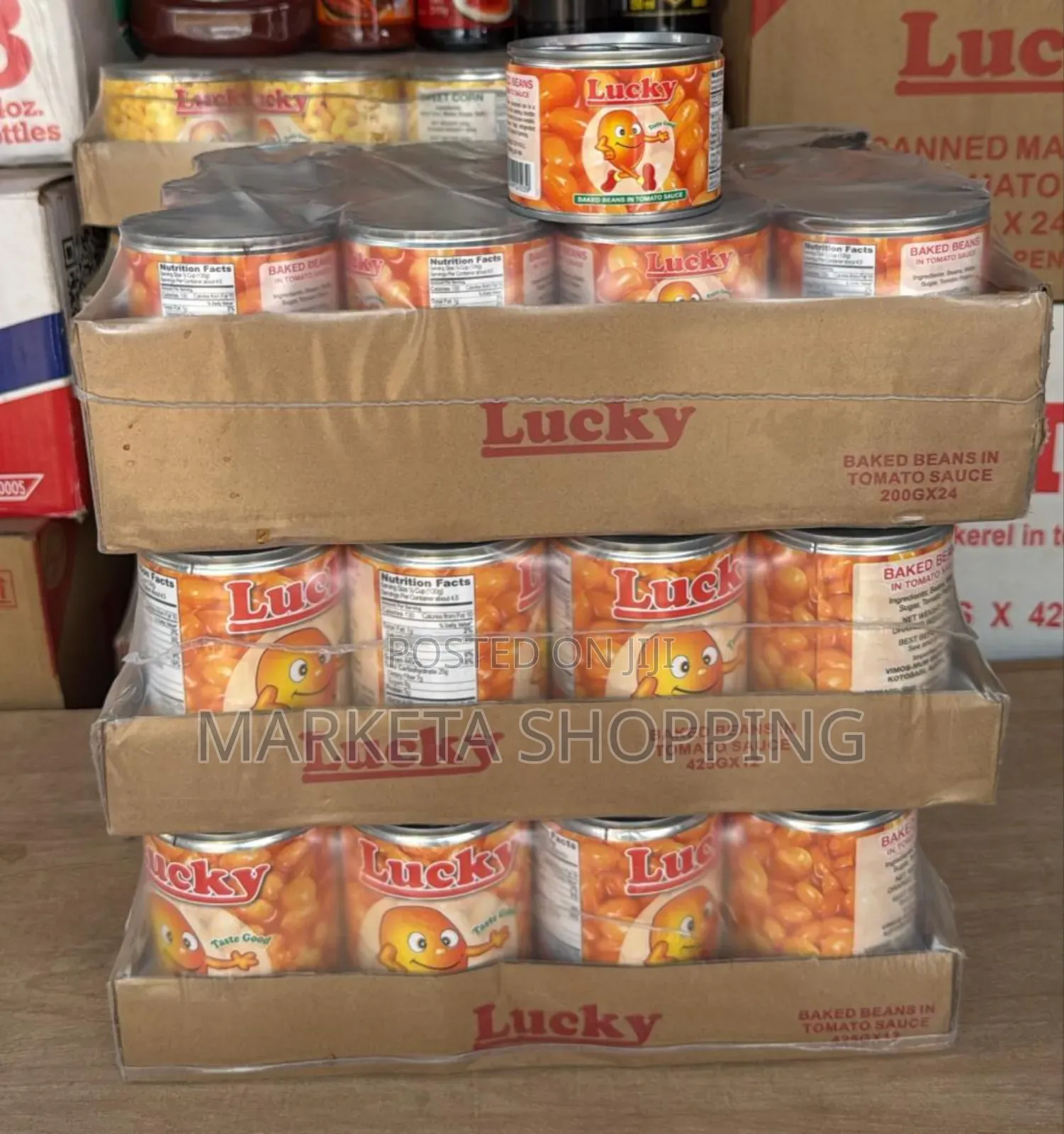 Lucky Baked Beans 200gx24
