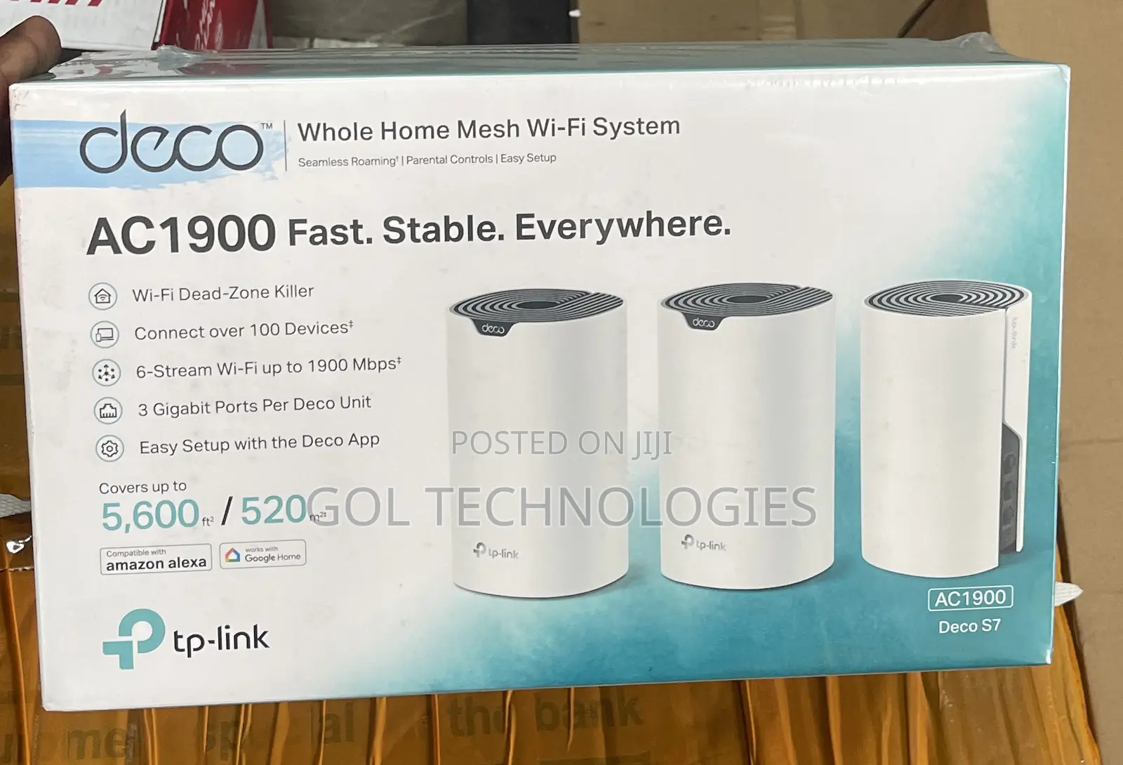 Tp Link Deco Ac1900 Fast. Stable. Everywhere Mesh Wifi System S7
