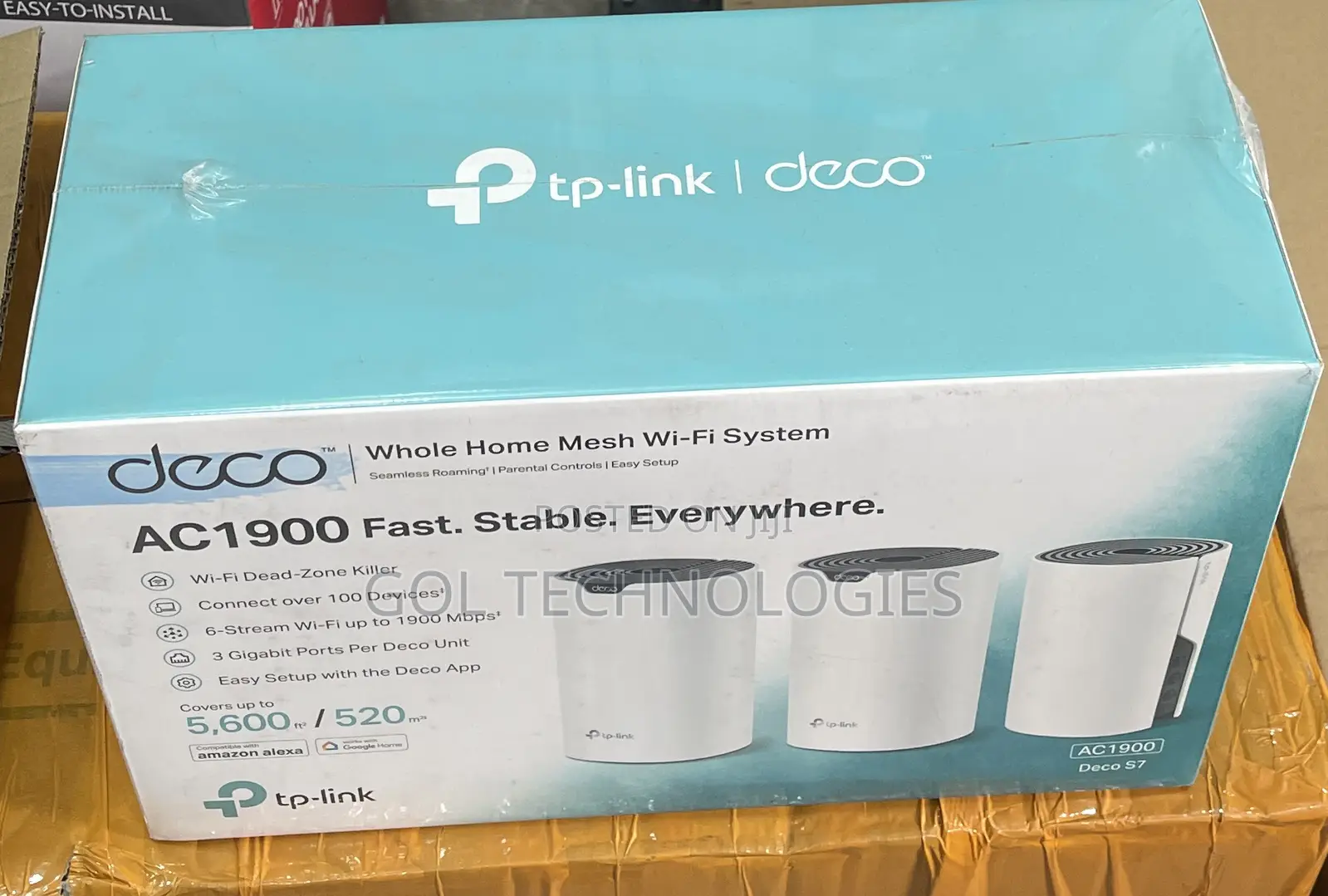 Tp Link Deco Ac1900 Fast. Stable. Everywhere Mesh Wifi System S7