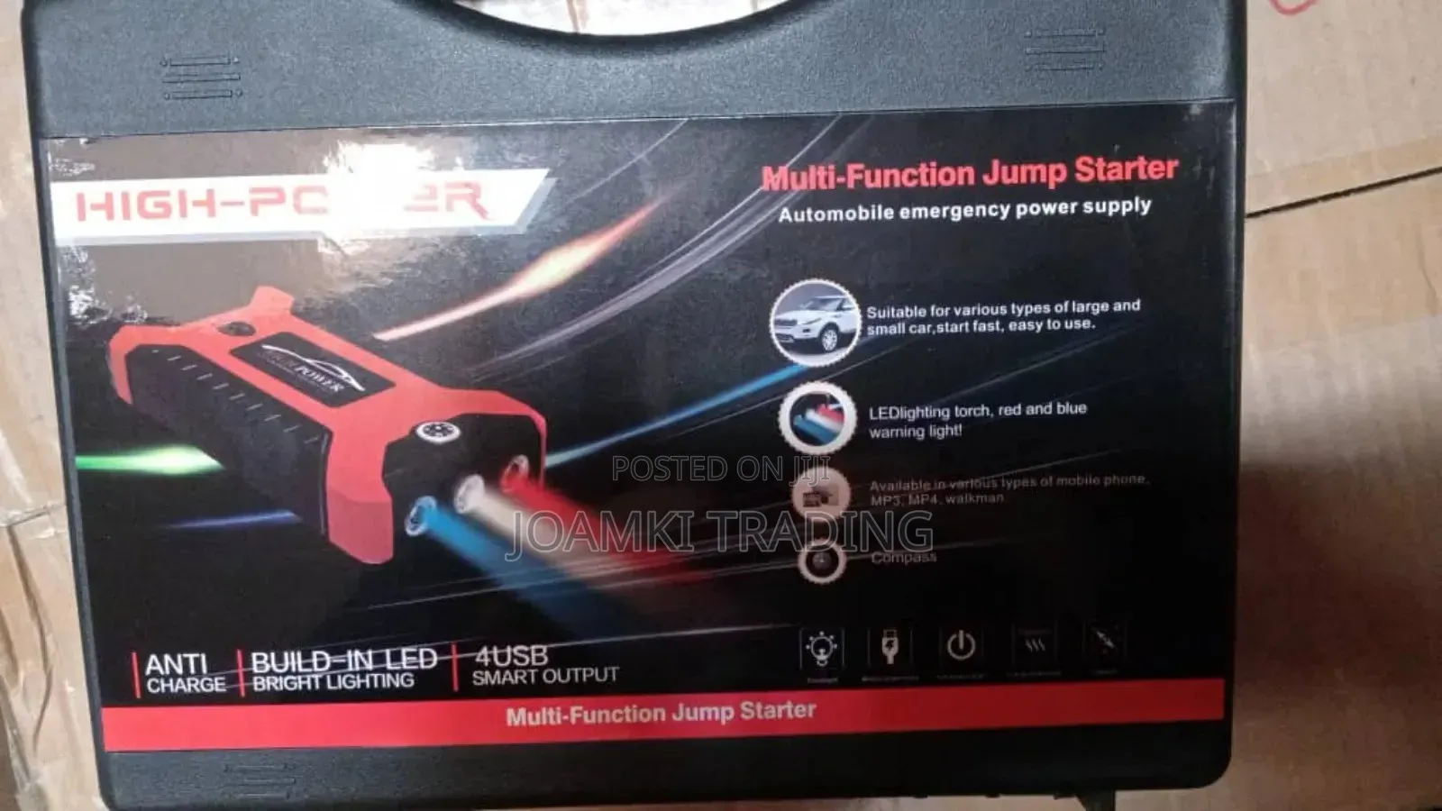High Power Car Jump Starter