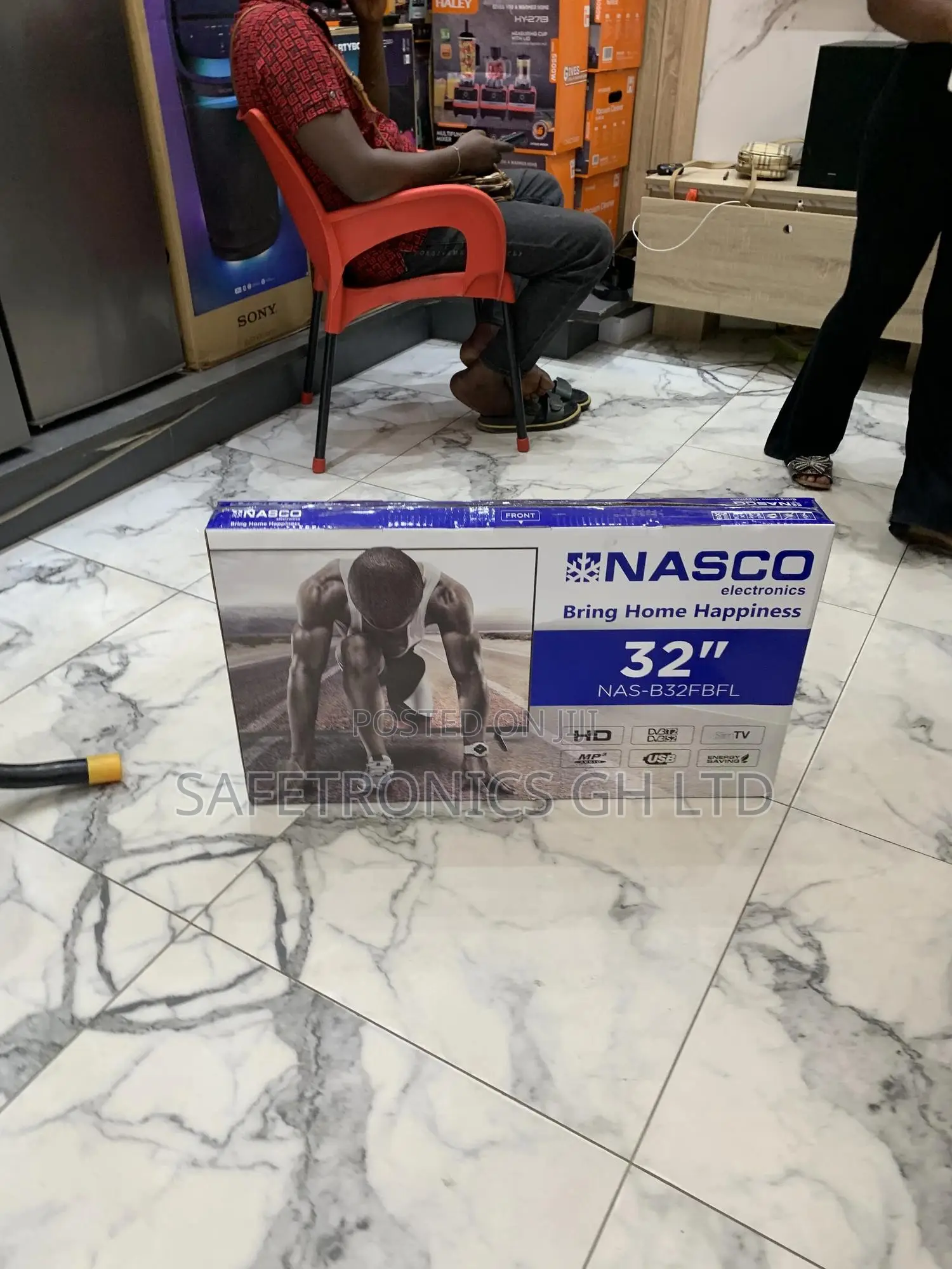 Brand New Full Hd Nasco 32 Inch Satellite Full Hd Tv