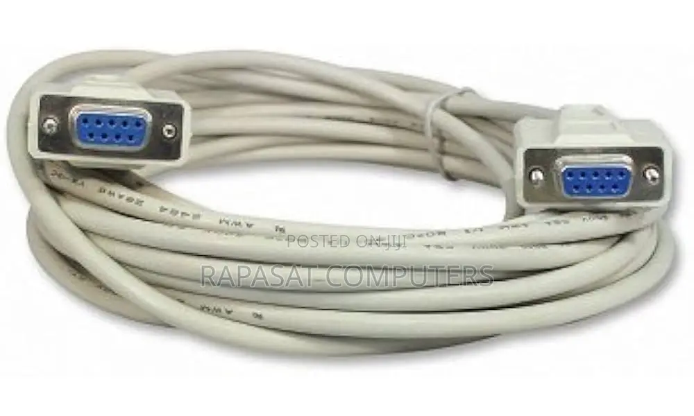 5m Rs232 Serial Db9 Female to Female Cable