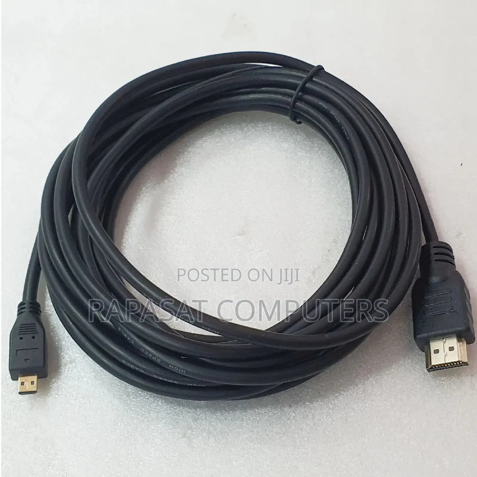 Micro Hdmi Male to Hdmi Male Cable 5m