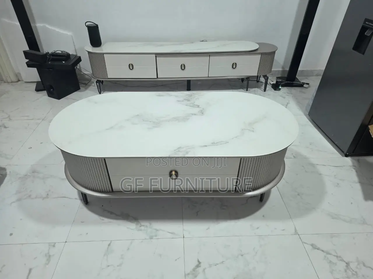 Luxury Coffee Table and Tv Console
