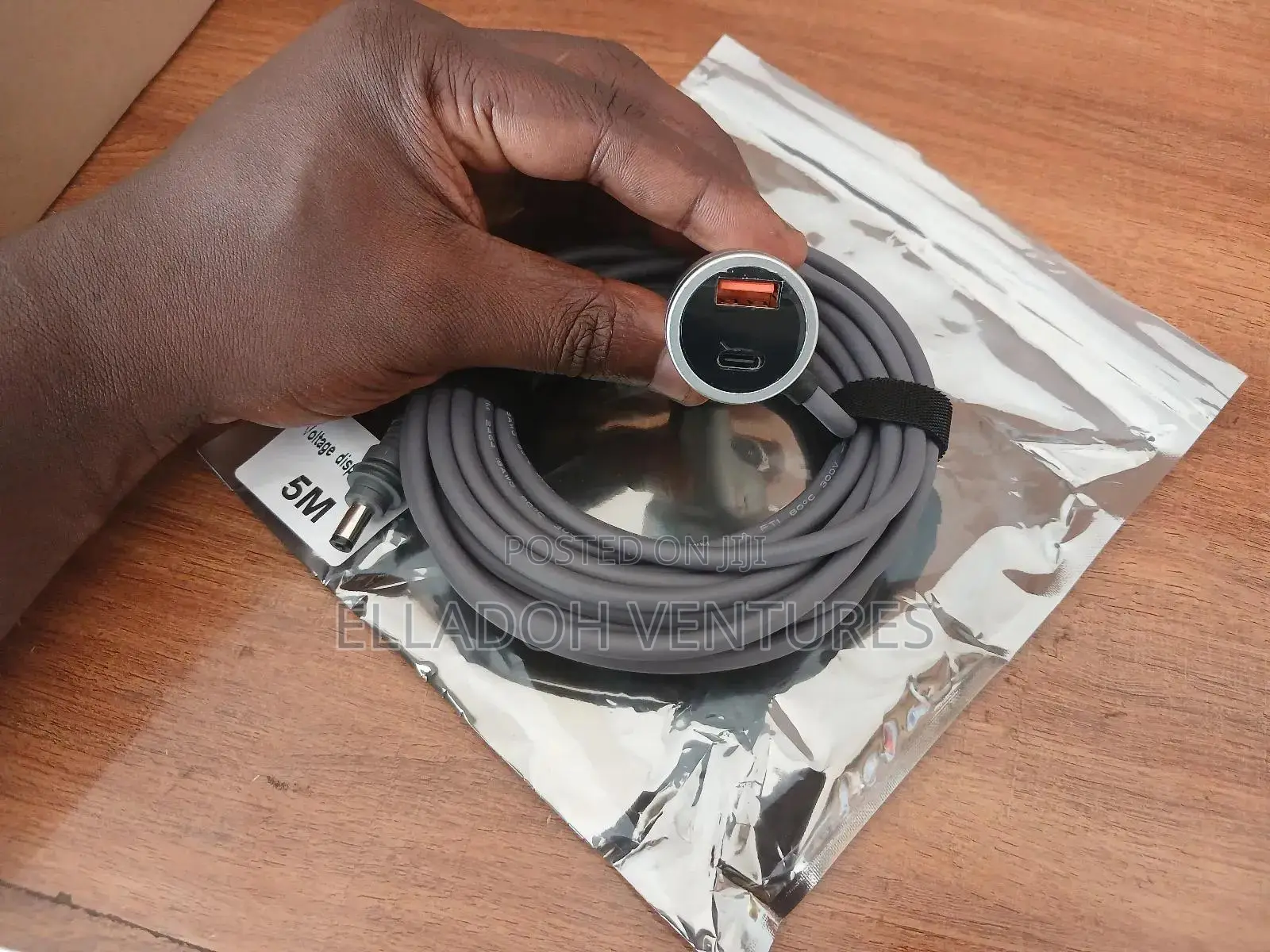 Starlink Mini Cigarette Car Charger and Cable