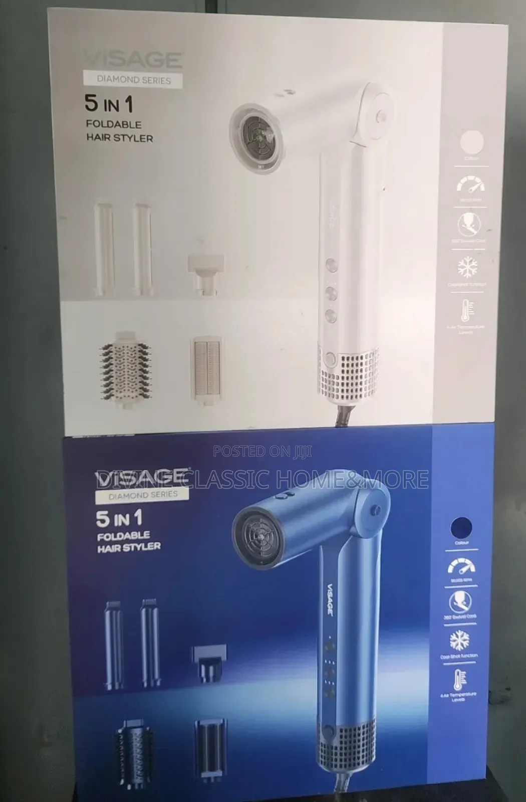 Visage 5in1 Foldable Hair Styler