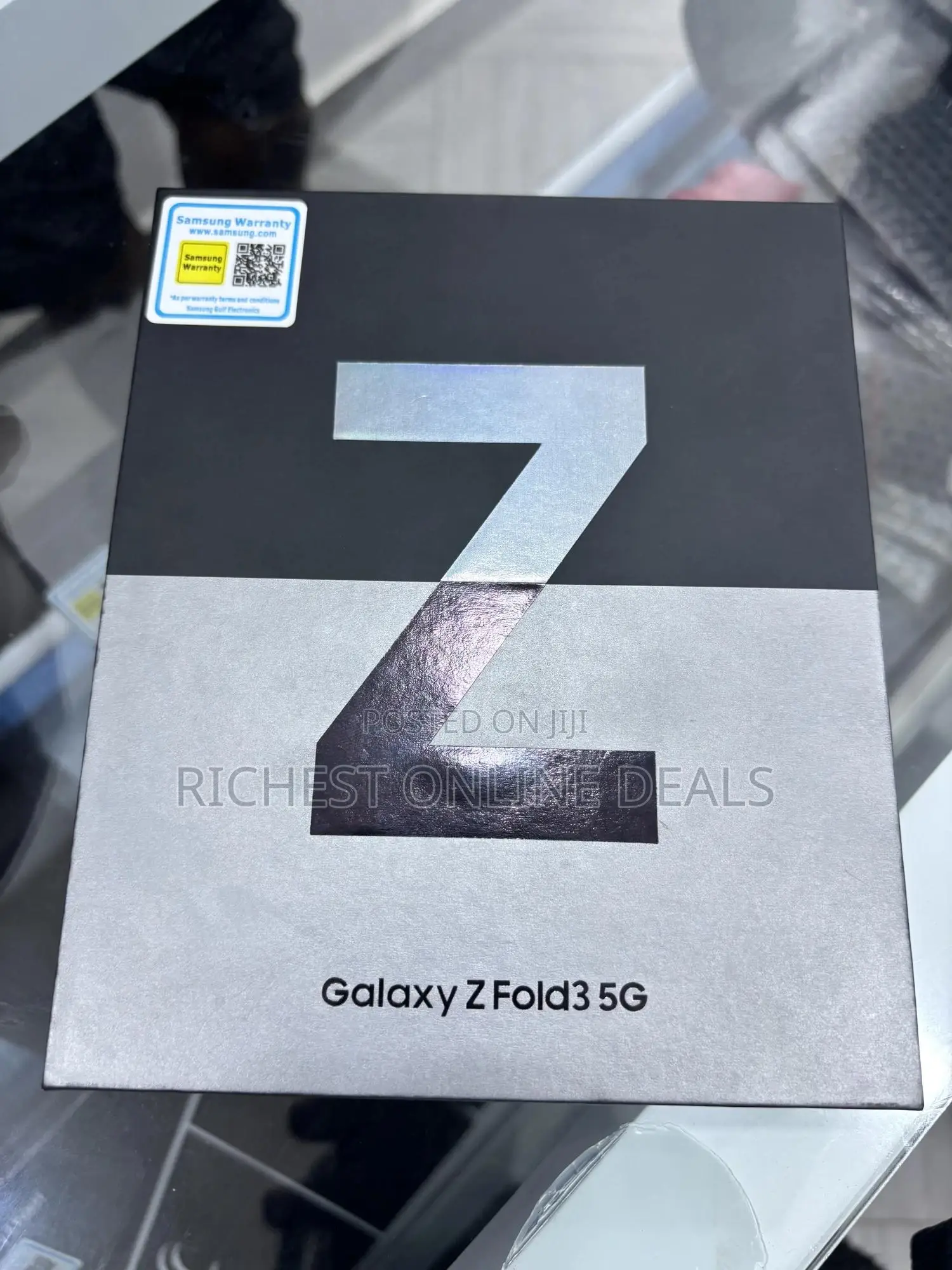 New Samsung Galaxy Z Fold 3 256 GB Black