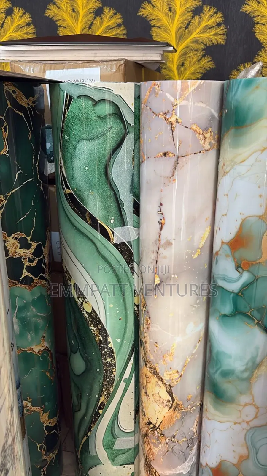 Mordenised Marble Sheet Stickers