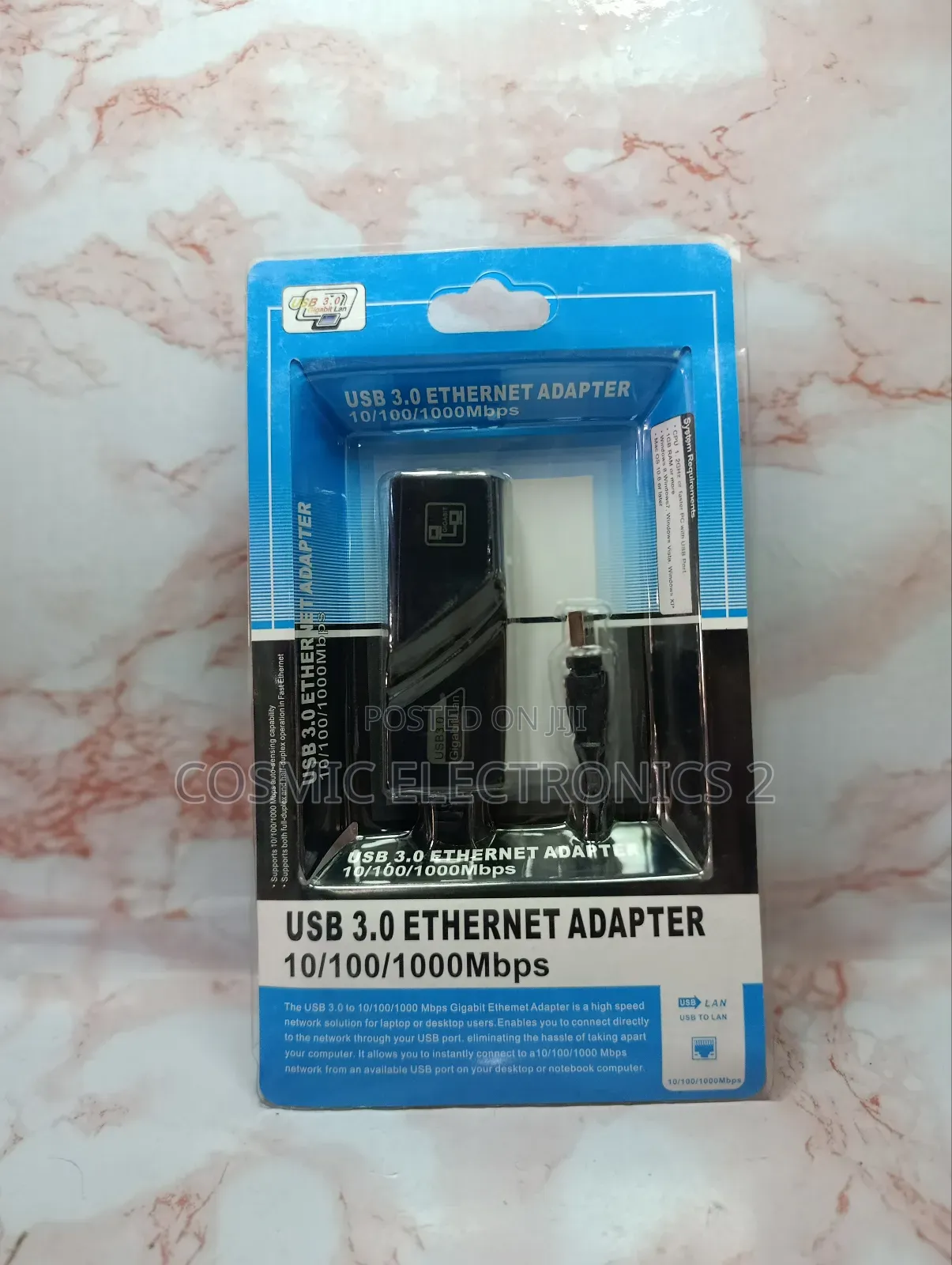 Usb 3.0 Ethernet Adapter (10/100/1000mbps) – Gigabit Lan Converter