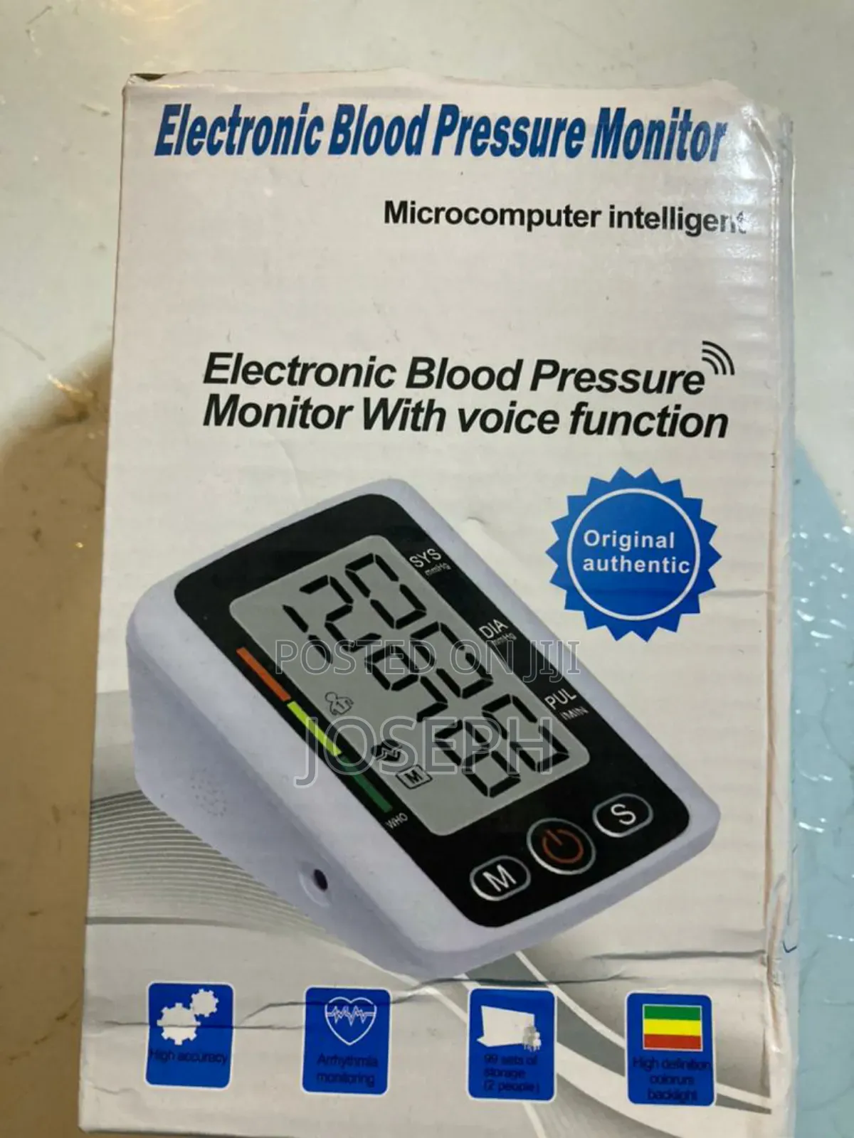 Electronic Blood Pressure Monitor