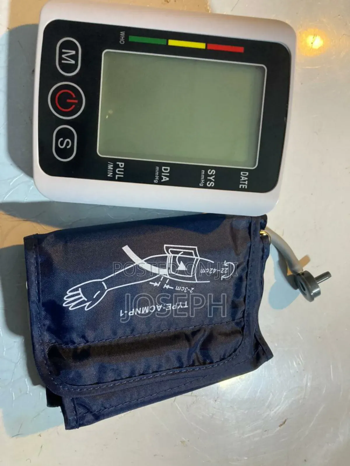 Electronic Blood Pressure Monitor